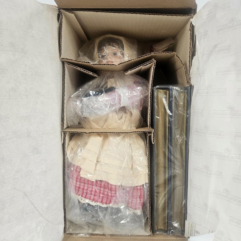 Ashton-Drake Wendy Lawton Laura Ingalls Porcelain Doll Little House on Prairie